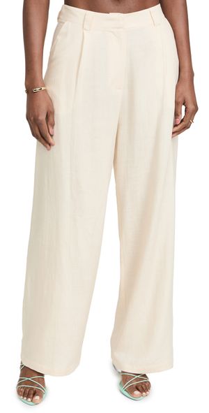 Lioness La Quinta Pants Off White XL