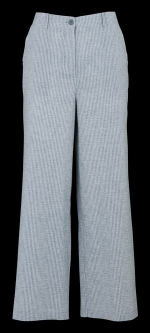 Bella Jones - Pantalon droit rayé - Taille 3 - Gris