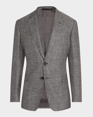 Men's Crushed Texture Sport Coat