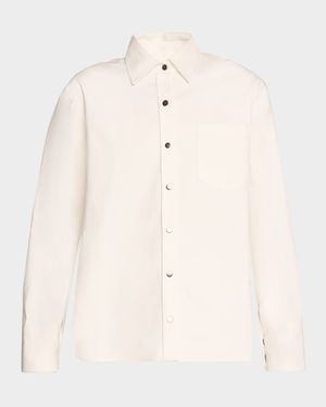 Oversized Snap Shirt