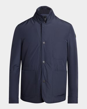 Men's Edit Navy Brieuc Jacket