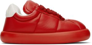 Marni Baskets BigFoot 2.0 rouges en cuir