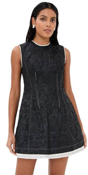 SIMKHAI Audrina Mini Dress Black 2