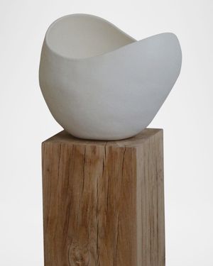 Ginger White Light Sculpture Candle, 3 kg