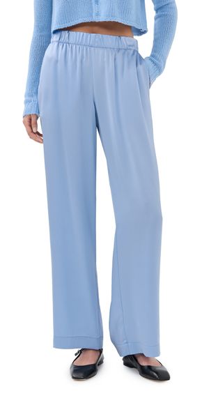 Sablyn Brynn High Rise Pull On Wide Leg Pants Azureous S