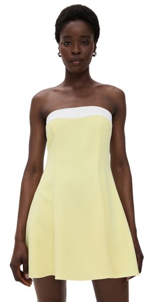 Amanda Uprichard Kerielle Dress Provence Ivory L