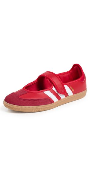 adidas Samba Jane Shoes Red/White 8.5