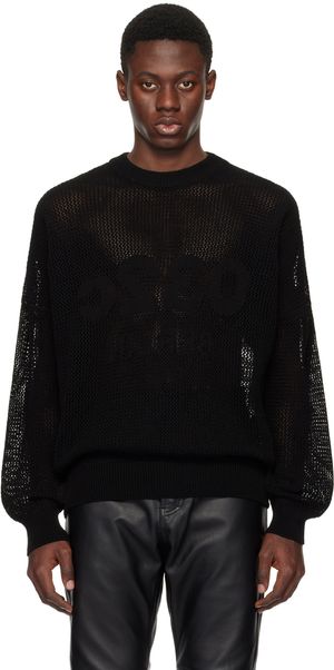 032c Black Selfie Sweater