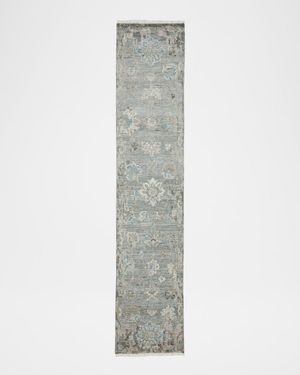 Hawthorne Hand-Knotted Runner, 3' x 10'