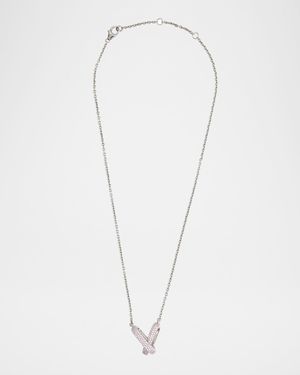 Double-Link Pink Sapphire Necklace