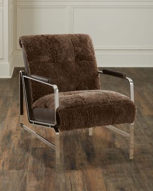 Trixie Shearling Accent Chair