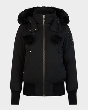 Debbie Shearling Bomber Jacket