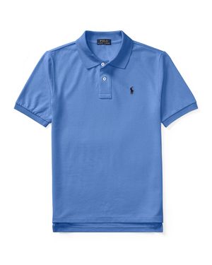 Short-Sleeve Logo Embroidery Polo Shirt, Size 2-7
