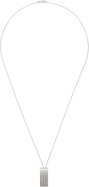 Le Gramme Silver Godron 'Le 8g' Necklace