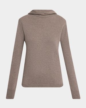 Missa Cashmere Knit Hooded Sweater