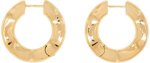 Bottega Veneta Gold Hoop Earrings