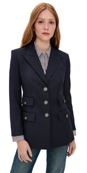 Veronica Beard Nalani Dickey Jacket Navy 8