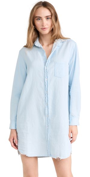 Frank & Eileen Mary Button Up Dress Classic Blue Wash S