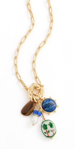 Mignonne Gavigan Wrenley Charm Necklace Multi One Size