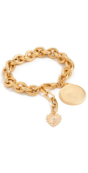 Elizabeth Cole Aldina Bracelet Gold One Size