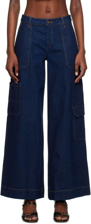 BEC + BRIDGE Blue Roxanne Ultra Wide Jeans