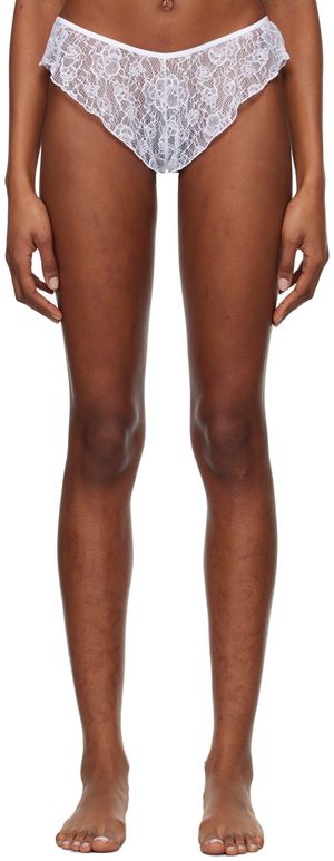 Le Petit Trou White Mariage Briefs