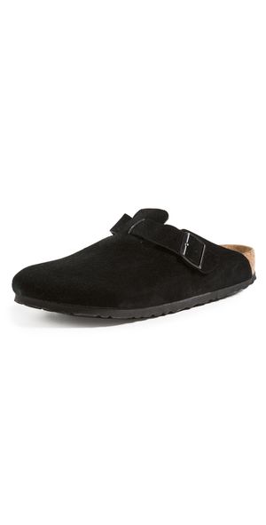 Birkenstock Boston Soft Footbed Clogs Black 44