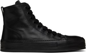Ann Demeulemeester Black Raven Sneakers