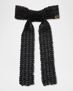 Margot Beaded Bow Barrette