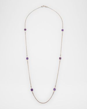 Anthos Square Station Necklace