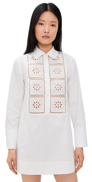 ALIGNE Ophelia Broderie Dress White 8