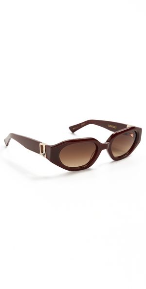 Luv Lou The Freddie Sunglasses Cherry One Size