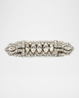 Thin Crystal Hair Barrette