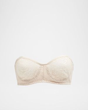 Halo Lace Strapless Bra