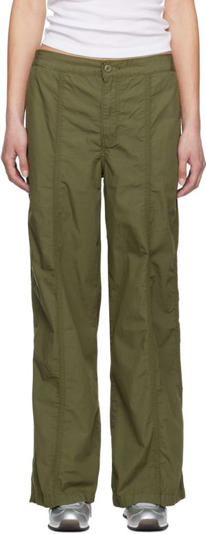 Levi's Khaki Baggy Parachute Trousers