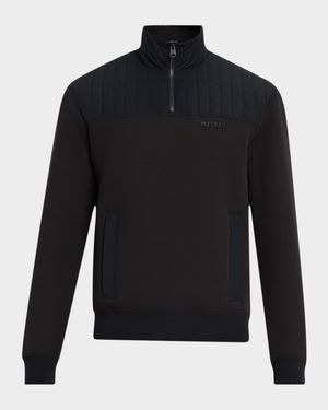 Men's Corey Hybrid Down Quarter-Zip Sweater