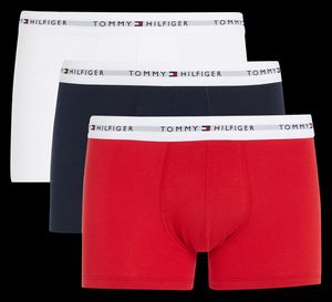 Tommy Hilfiger - Lot de trois boxers en coton - Taille XL - Gris