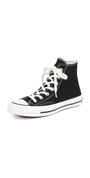 Converse All Star '70s High Top Unisex Sneakers Black M 7.5/ W 9.5