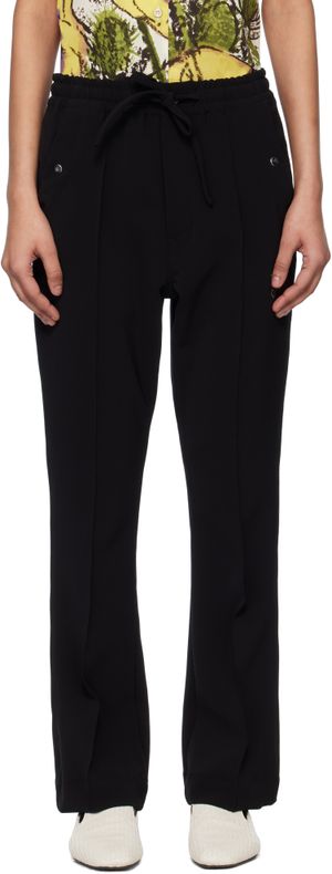 NEEDLES Black Piping Cowboy Trousers