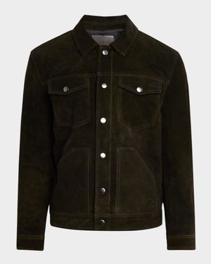 Men's Rubino Suede Shirt Jacket