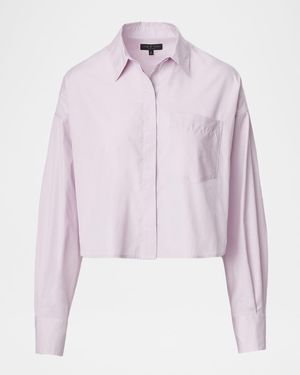Marin Cropped Long-Sleeve Shirt