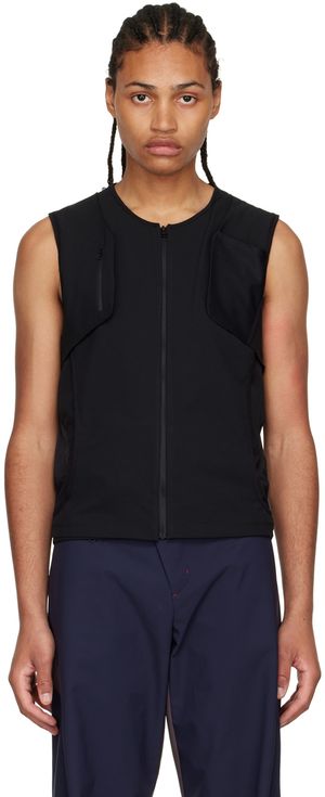 HYEIN SEO Black Polyester Vest