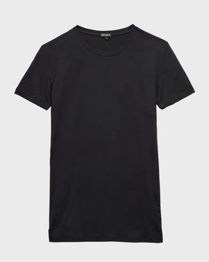 Men's Slim Fit Micromodal Crewneck T-Shirt