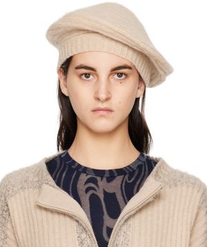 Eckhaus Latta Beige Poet Beret