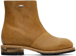 OUR LEGACY Tan Engine Boots