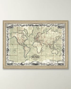 Illustrated Map of the World