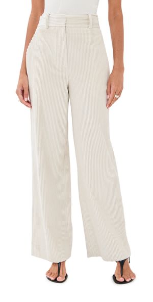 Proenza Schouler Lidie Pants in Corduroy Ecru 10