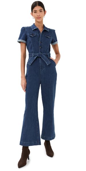 PAIGE Anessa Short Sleeve Jumpsuit Jilena 12