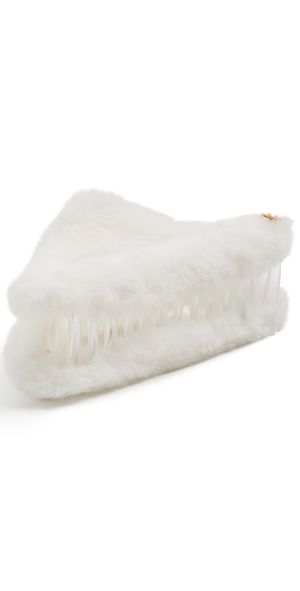 Lele Sadoughi Chalet Claw Clip Ivory One Size
