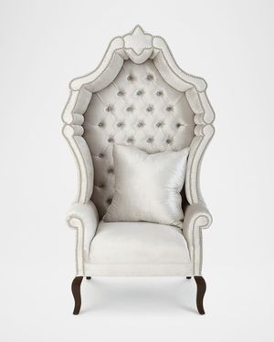 Antoinette Hooded Hostess Chair